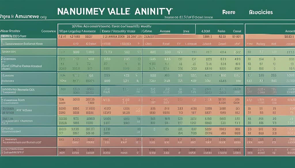 present value of ordinary annuity table