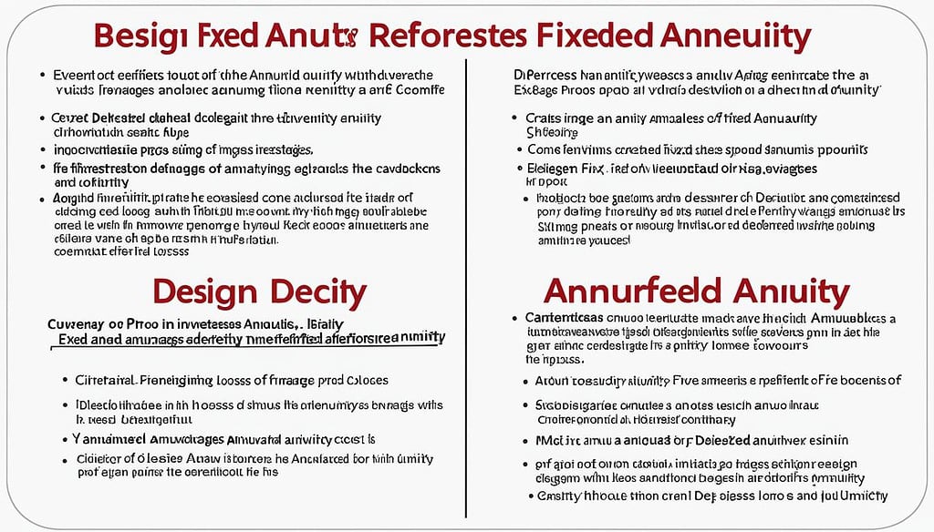 deferred fixed annuity pros and cons