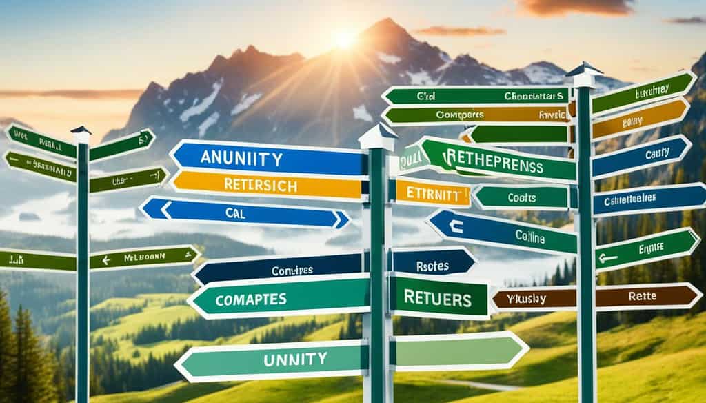 Compare retirement annuities